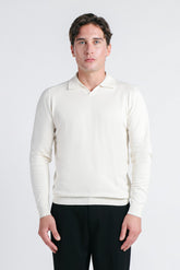 MAGLIA POLO COLLO DERBY PANNA